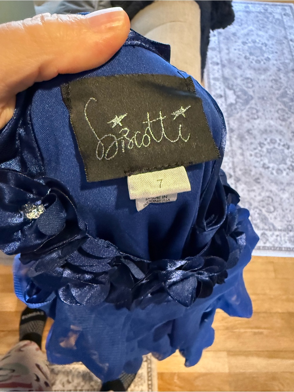 Biscotti Ruffled Tulle Party Dress - Picture 3 of 3